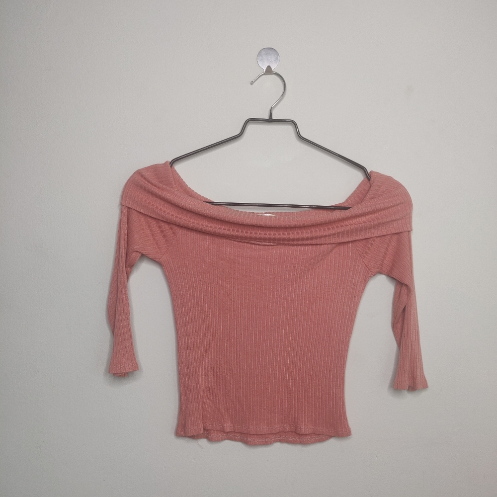 Off the Shoulder Crop Top